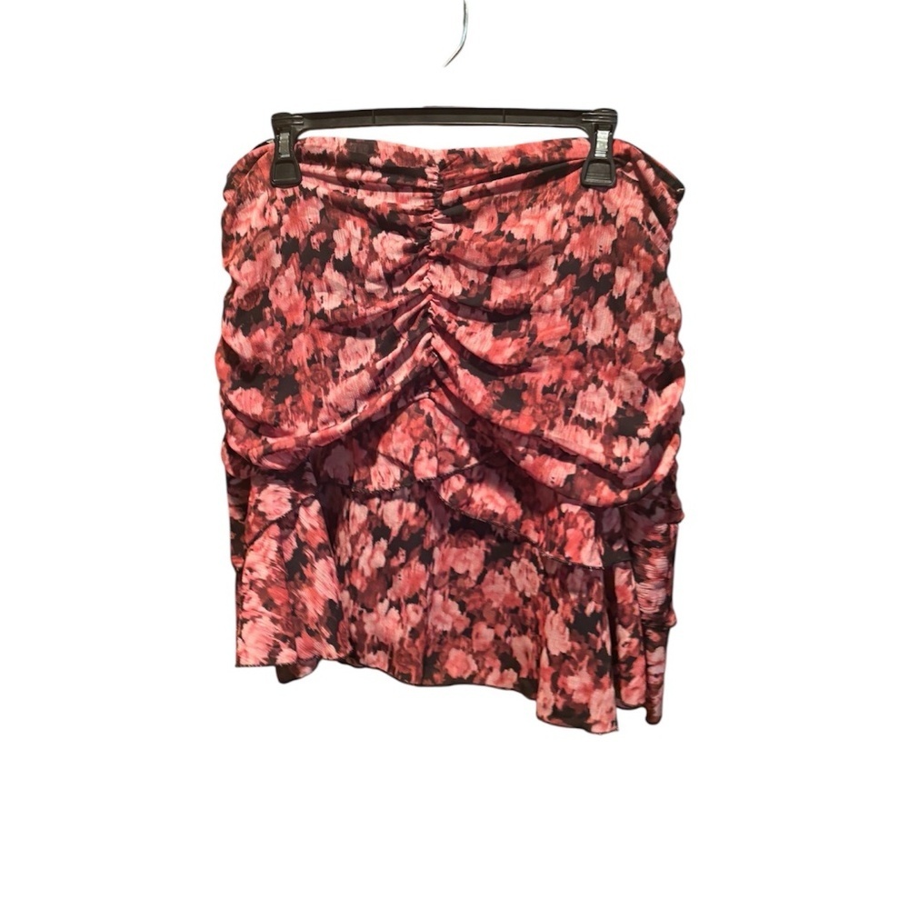 Primark Women's Floral Ruched Skirt Size 12 NWT